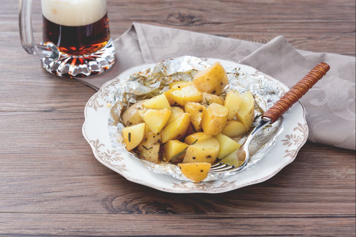 Beer potatoes