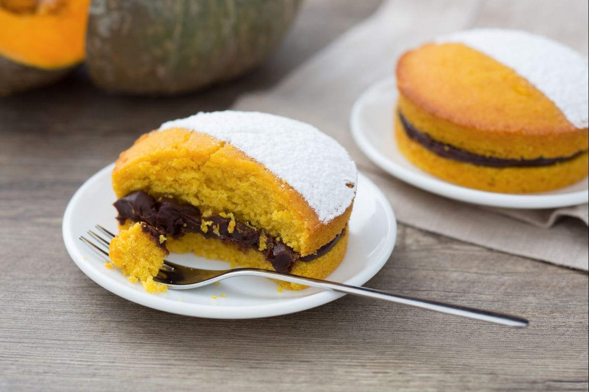 Pumpkin and Chocolate Tartlets