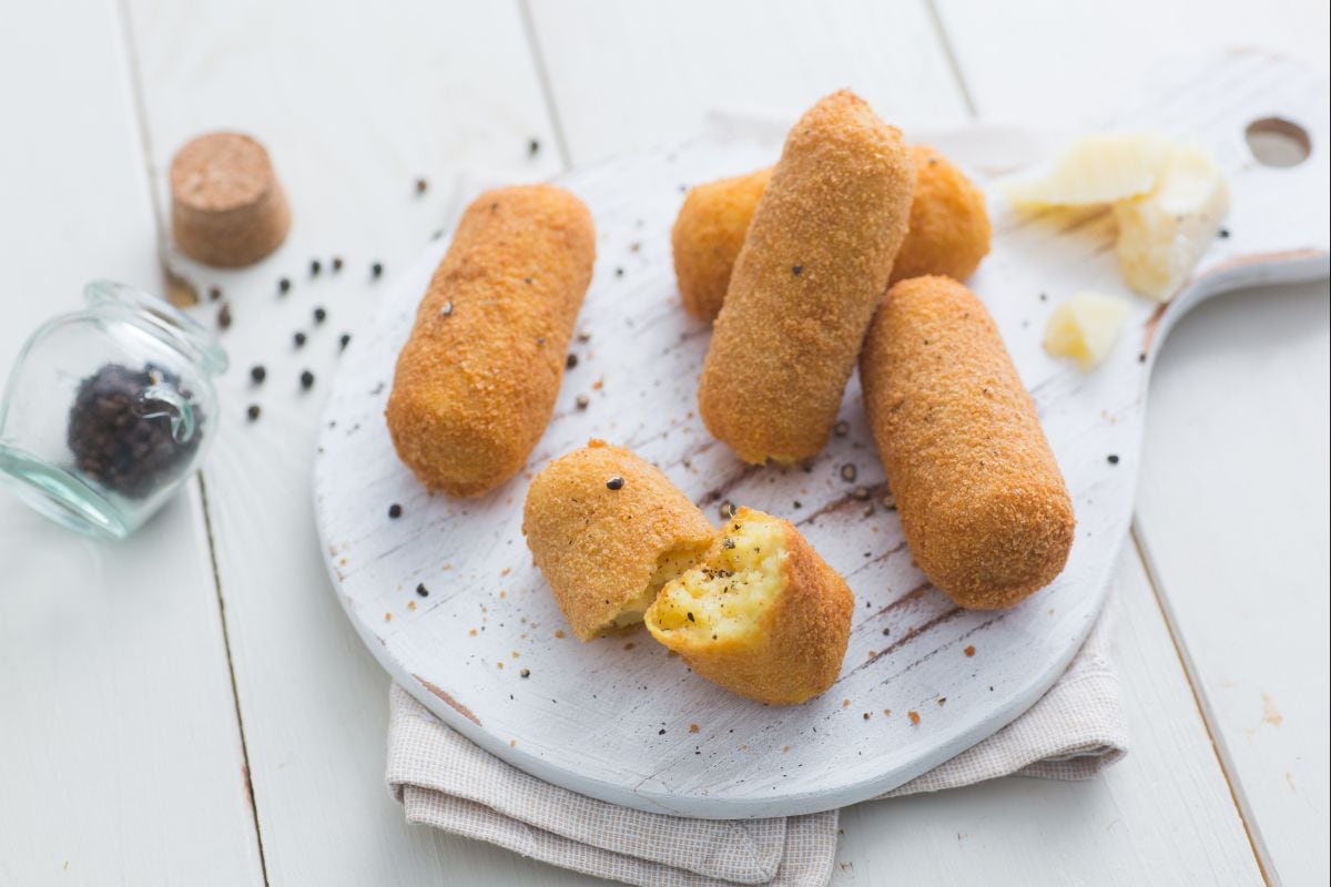 Cacio e pepe croquettes