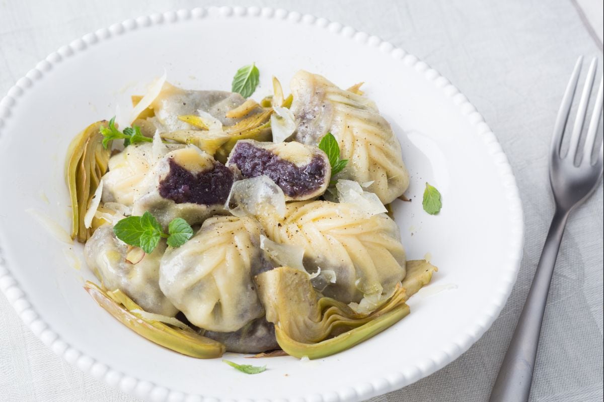 Purple Potato Culurgiones