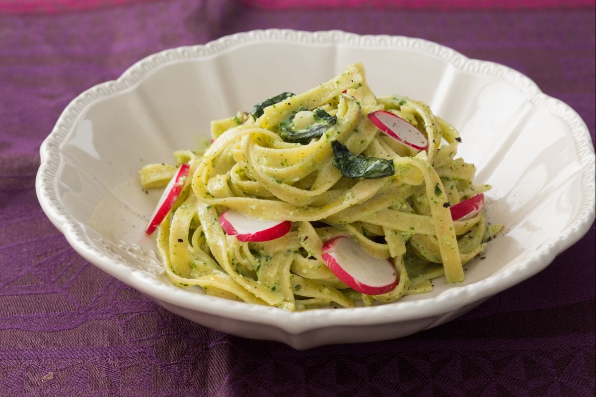 Pasta with Radishes