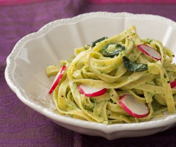 Pasta with Radishes