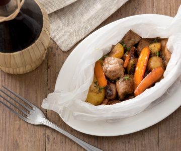 Veal and Vegetable Foil Packets