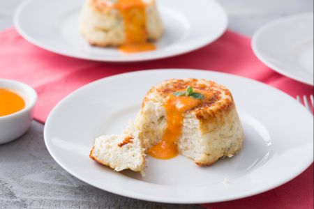 Ricotta flans