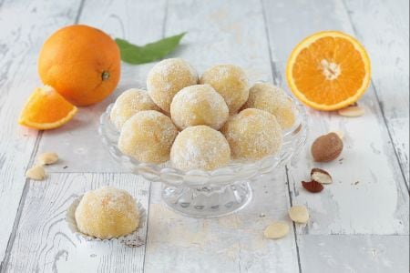 Almond and Orange Balls