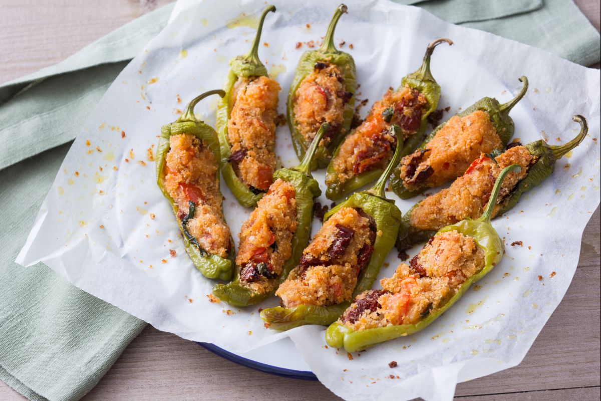 Vegetarian Stuffed Friggitelli