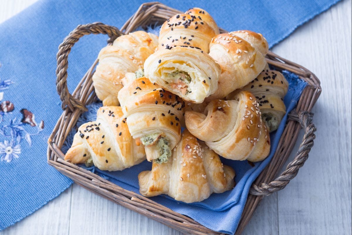 Savory croissants