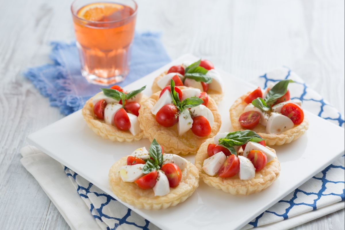 Caprese Tartlets
