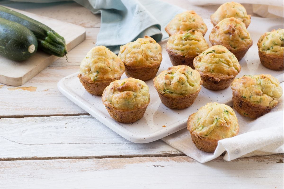 Zucchini and Sausage Bites