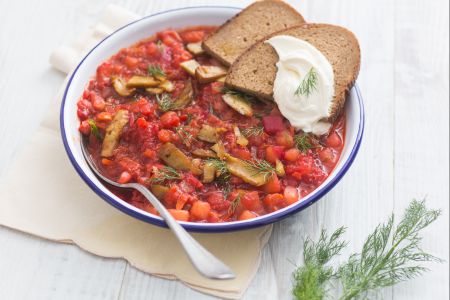 Seitan Borscht