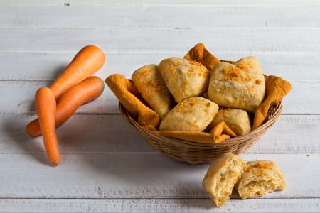 Carrot Bread Bites