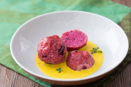 Beetroot Dumplings