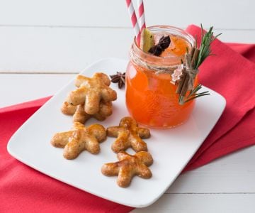 Savory Gingerbread and Holiday Spritz