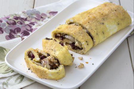 Gratinated Omelette Roll