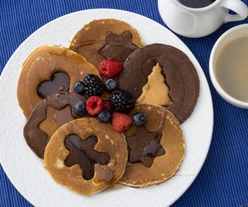 Two-tone pancake