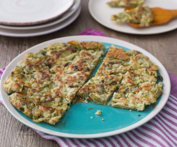 Fava Pod Omelette