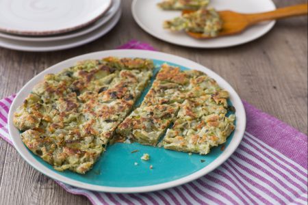 Fava Pod Omelette