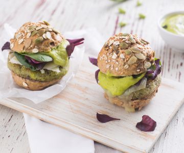 Fava Bean Burger