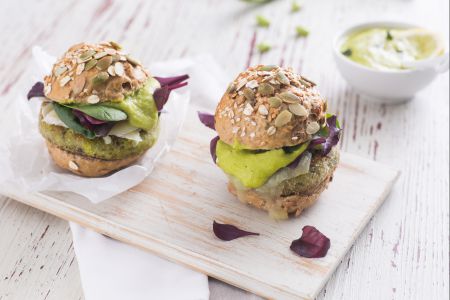 Fava Bean Burger