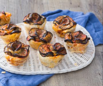 Eggplant Roses