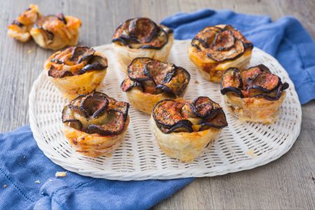 Eggplant Roses