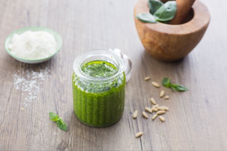 Pesto without garlic