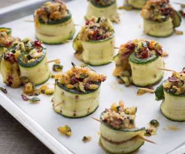Baked Zucchini Rolls