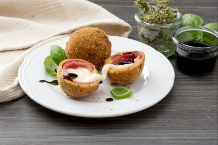 Caprese meatballs