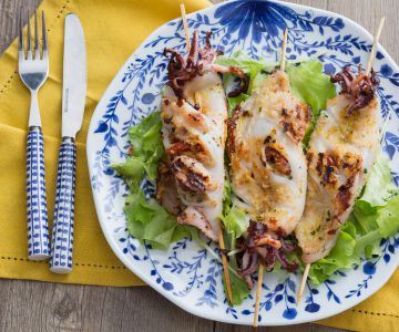 Squid Skewers