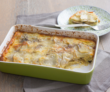 Potato and Mushroom Pie