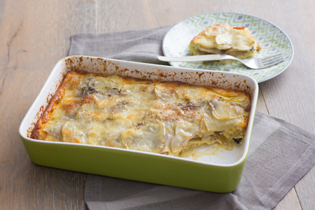 Potato and Mushroom Pie