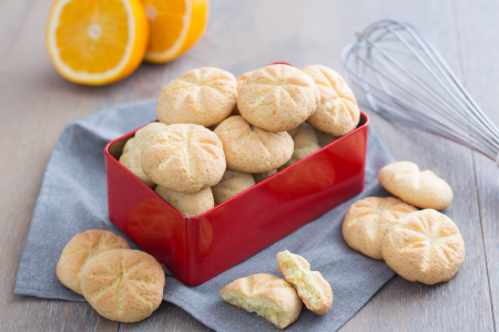 Orange cookies
