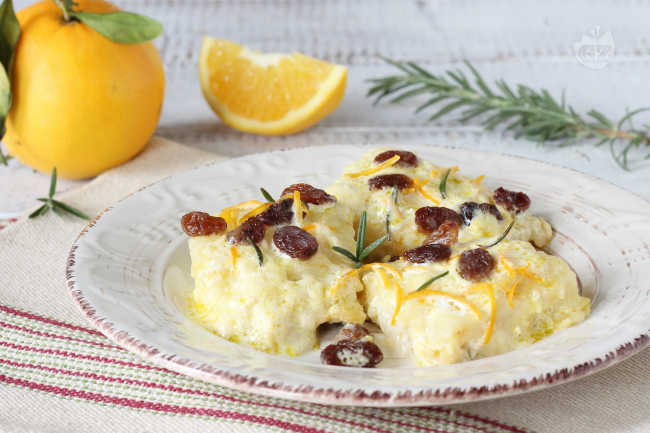 Cod with Orange - Italian recipes by GialloZafferano