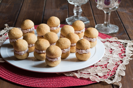 Lady's Kisses with Mortadella