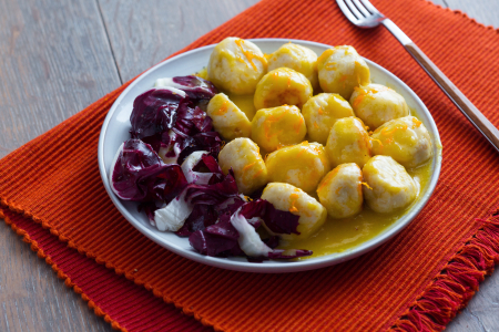 Chicken Meatballs with Orange
