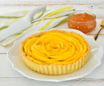 Orange and Mango Tart