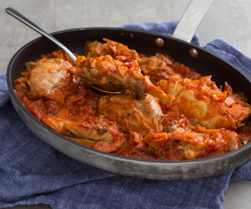 Guinea fowl stew