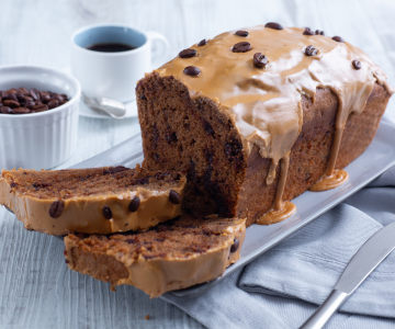 Coffee pound cake