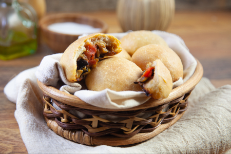 Eggplant Pizza Bombs
