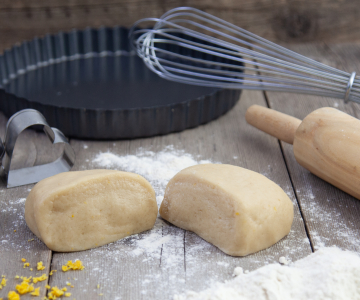 Shortcrust Pastry with Egg Whites