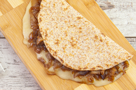 Flatbread with Taleggio and Caramelized Onions