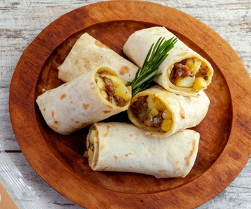 Sausage and Potato Flatbread