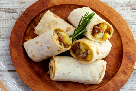 Sausage and Potato Flatbread