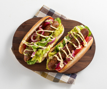 Veggie hot dog
