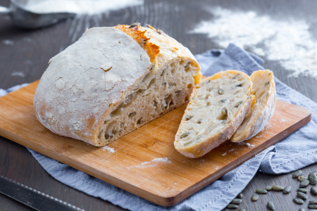 Sourdough Bread with Pumpkin Seeds
