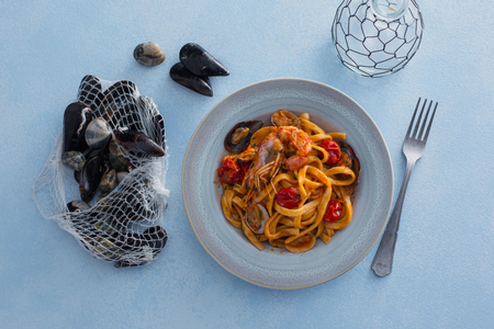 Scialatielli with seafood