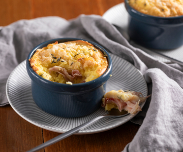 Potato, Cheese, and Ham Terrine