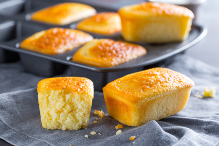 Mini yogurt loaf cakes