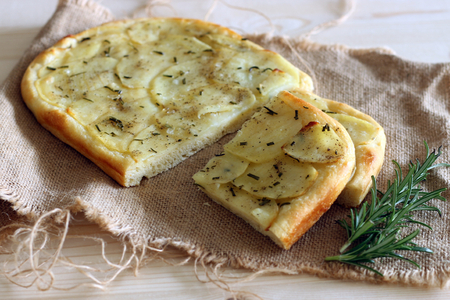 Easy and Quick Potato Flatbread