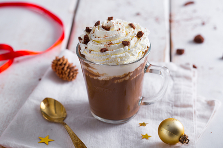 Hot Coffee Cookie Drink